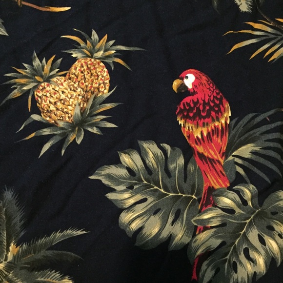Paw paw Large Hawaiian Shirt Men’s - Picture 6 of 7